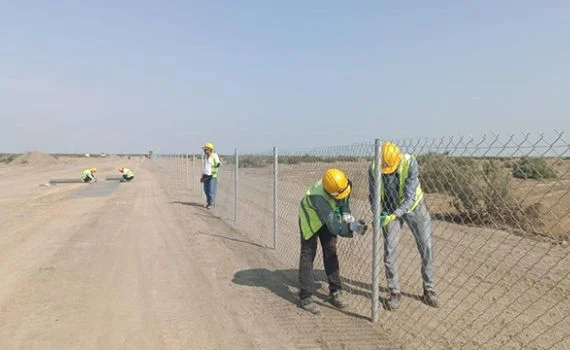 GUNES ENERJISI PANELLERI UCUN INFRASTRUKTUR ISLERI