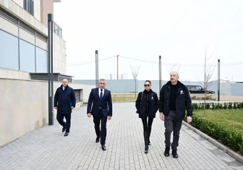 İlham Əliyev &ldquo;Ağdam Residence&rdquo; yaşayış kompleksində yaradılan şəraitlə tanış olub