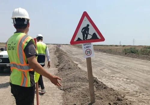 G&Uuml;NƏŞ ENERJİSİ PANELLƏRİ &Uuml;&Ccedil;&Uuml;N İNFRASTRUKTUR İŞLƏRİ